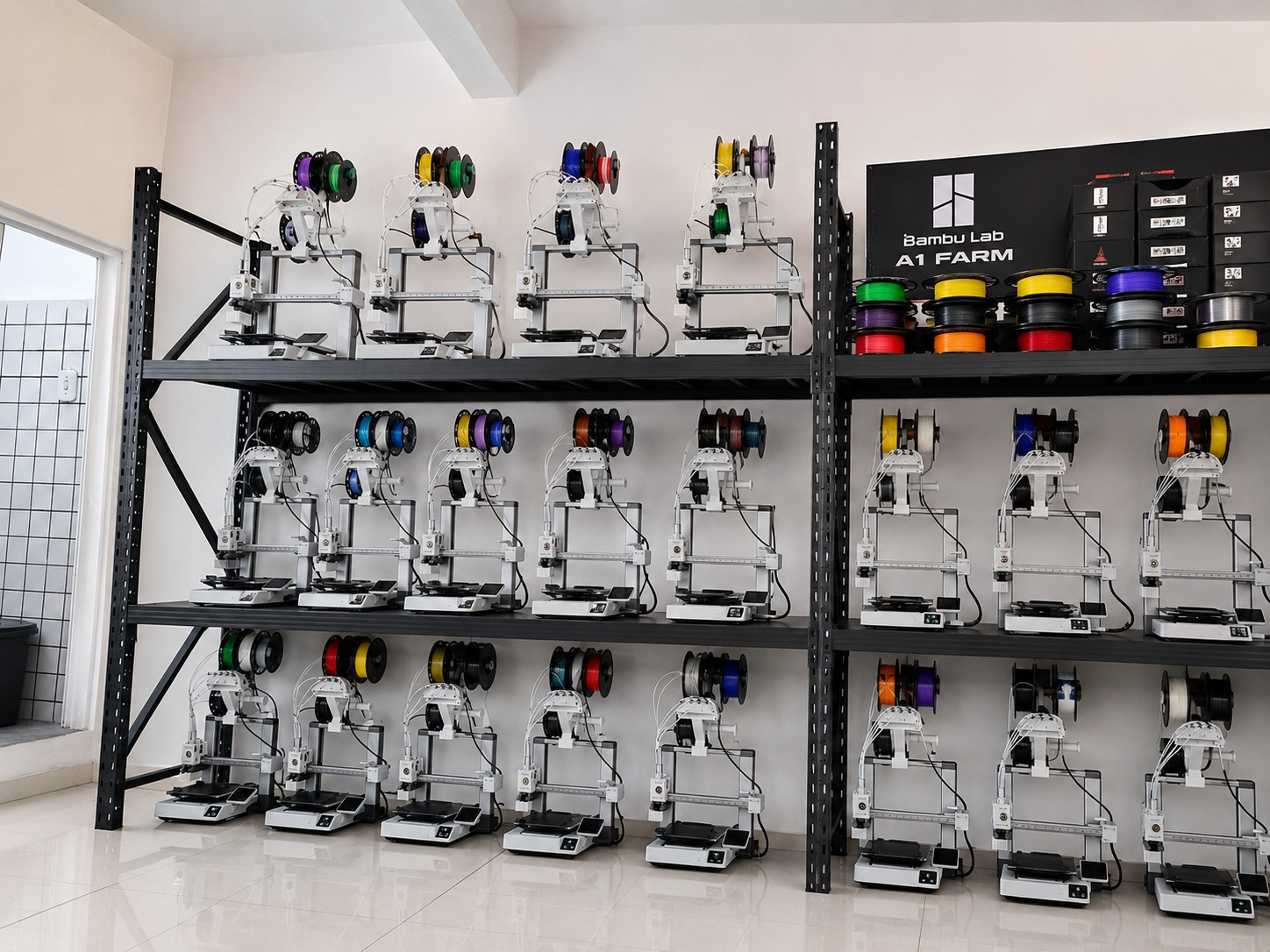 Impressora 3D parada